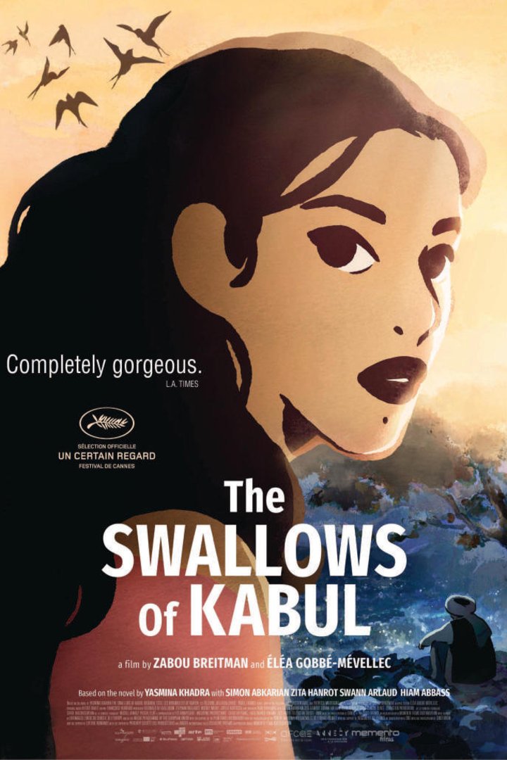 L'affiche du film The Swallows of Kabul