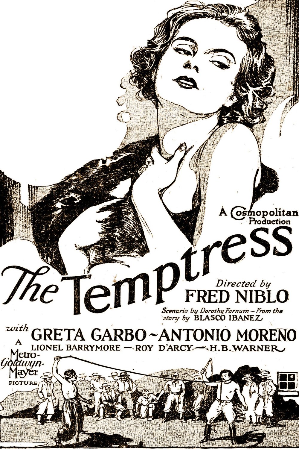 L'affiche du film The Temptress