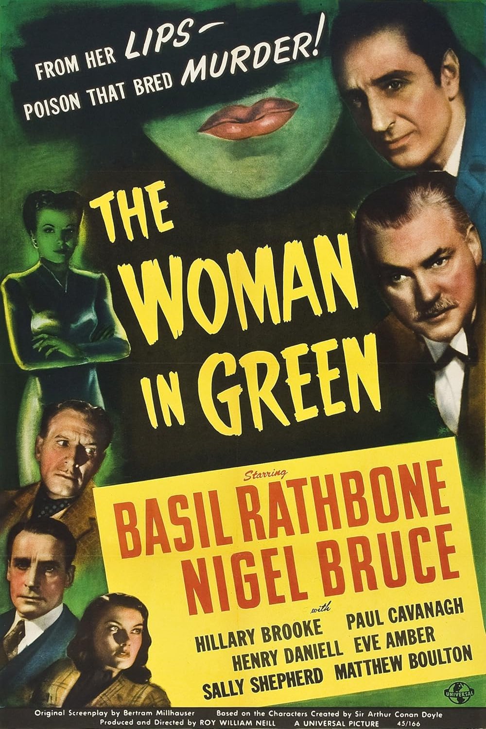 L'affiche du film The Woman in Green