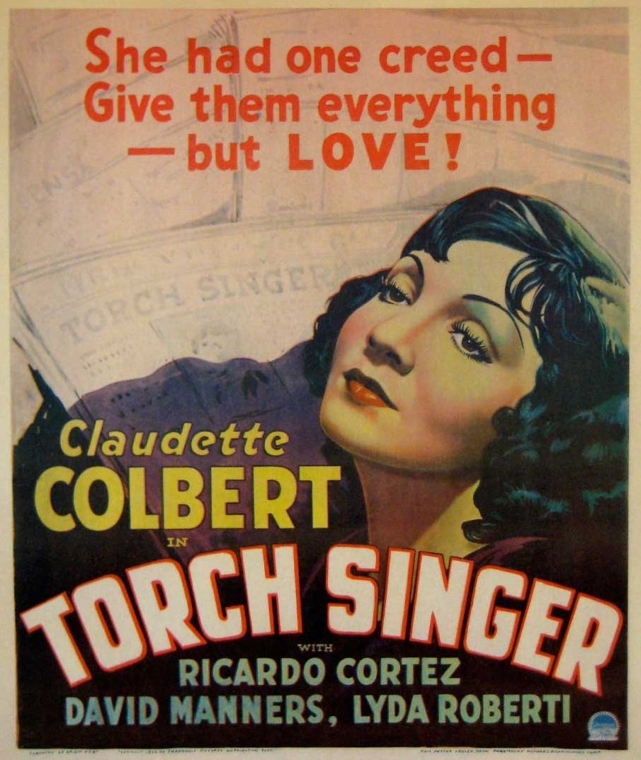 L'affiche du film Torch Singer