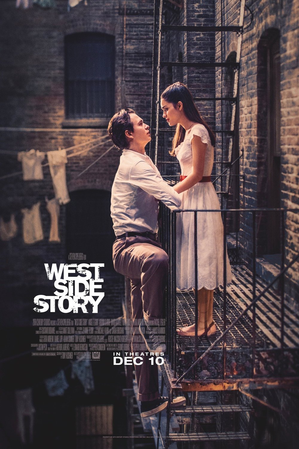 L'affiche du film West Side Story v.f.