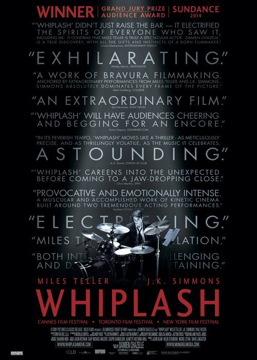 L'affiche du film Whiplash [2014]