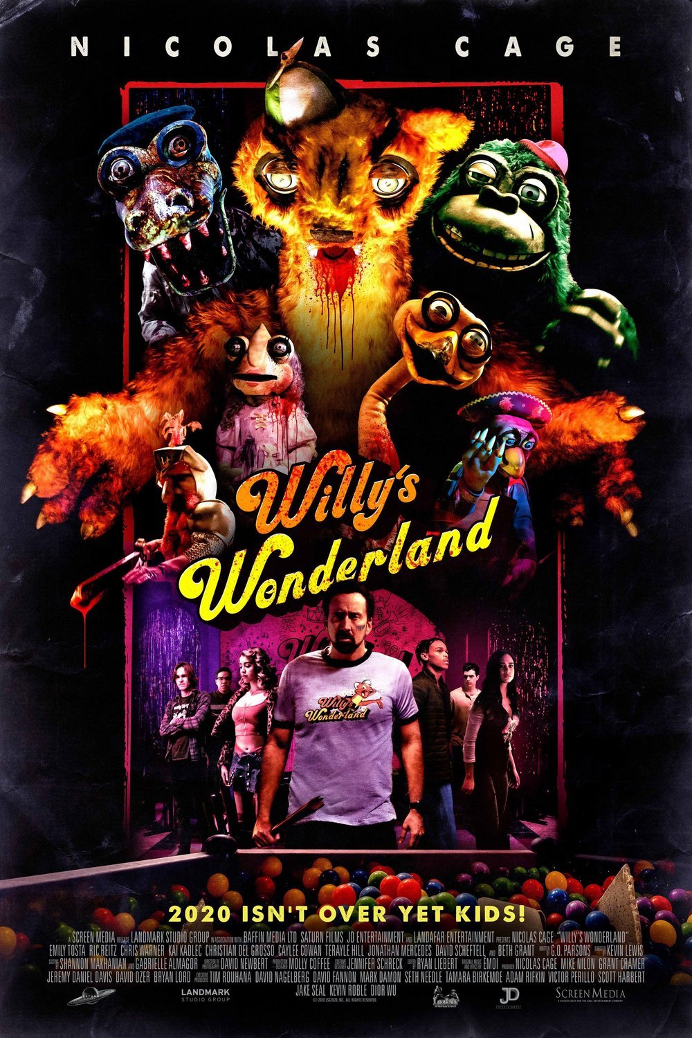 L'affiche du film Willy's Wonderland