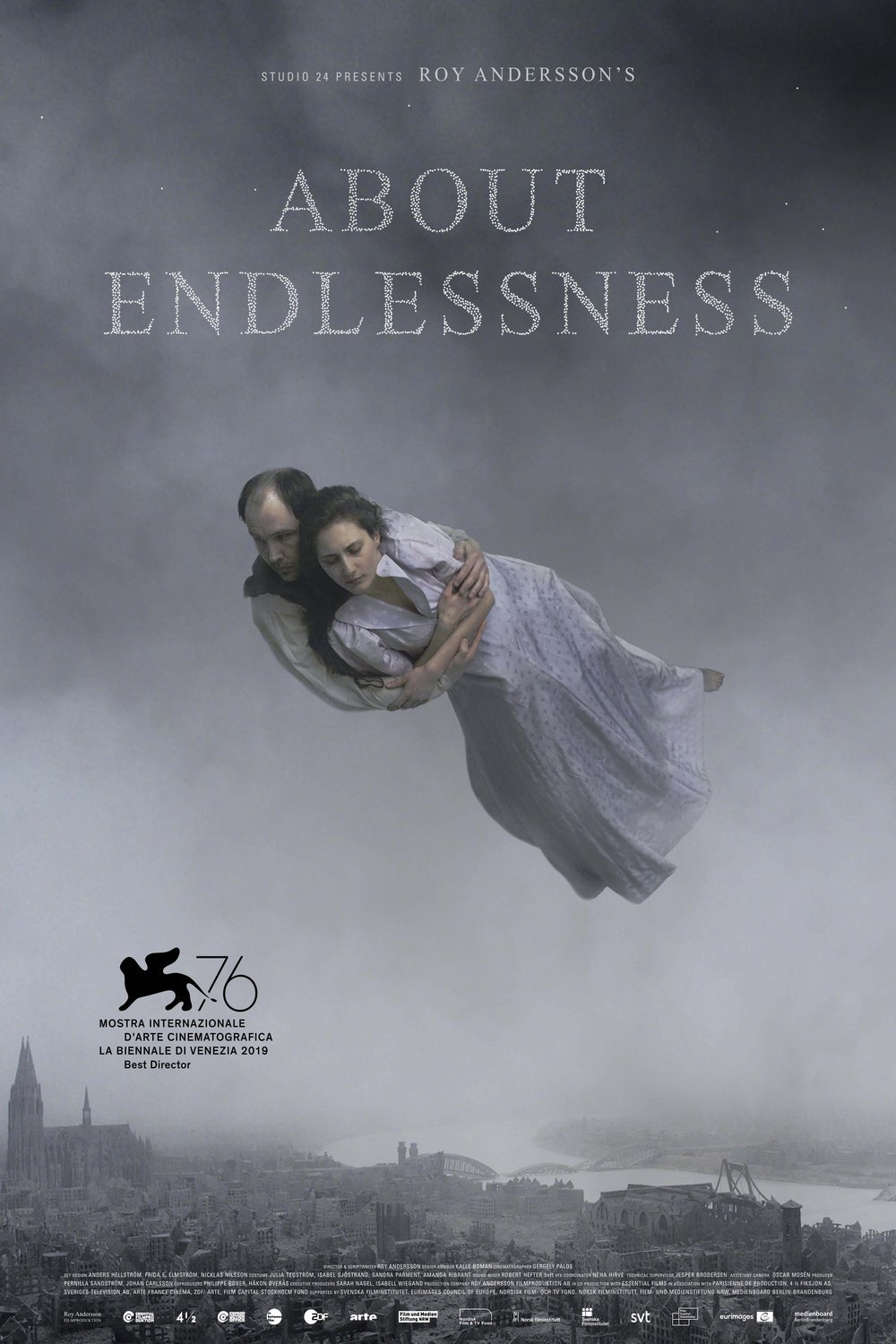 L'affiche originale du film About Endlessness en suédois