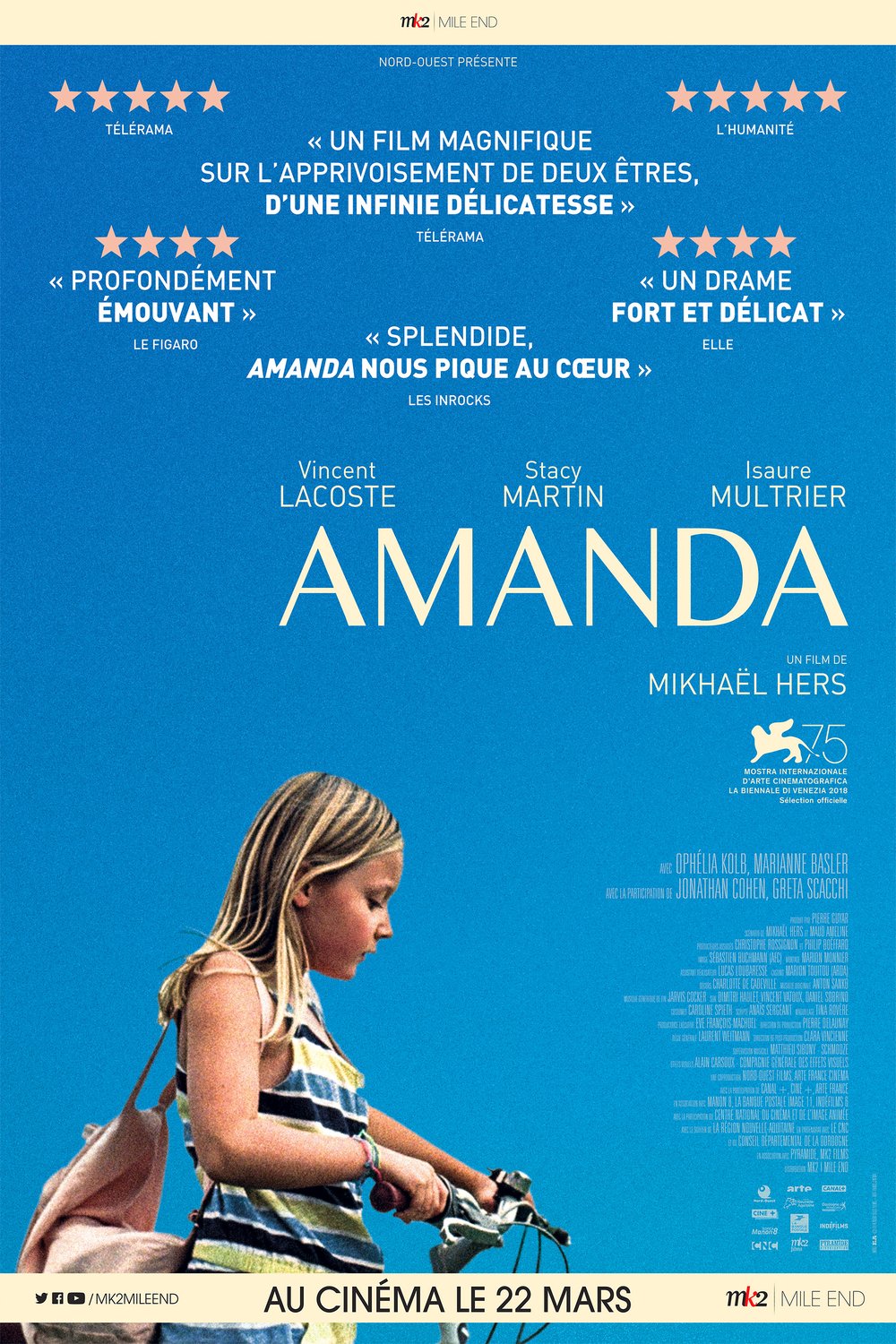 L'affiche du film Amanda