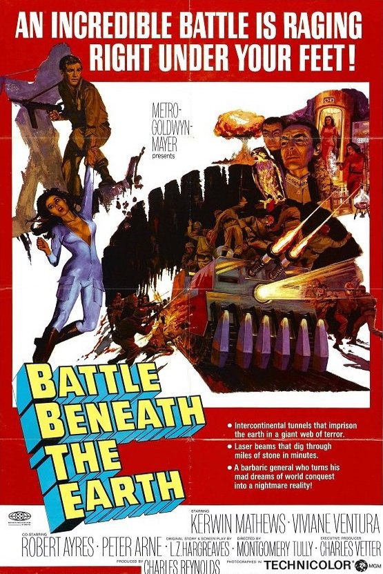 L'affiche du film Battle Beneath the Earth