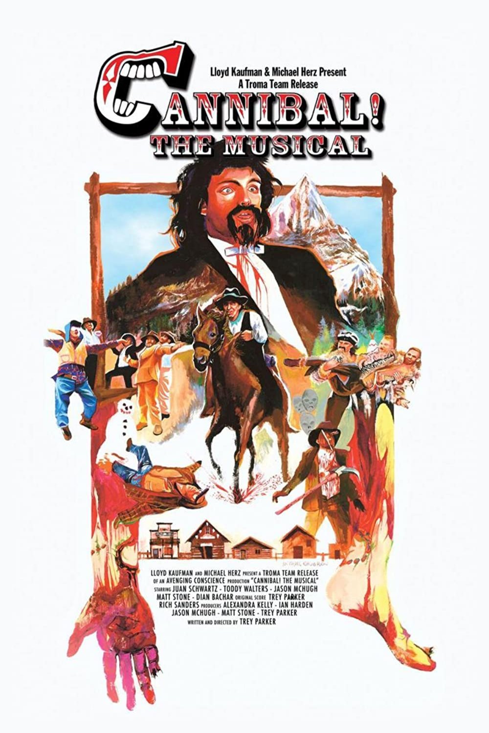 L'affiche du film Cannibal: The Musical [1993]