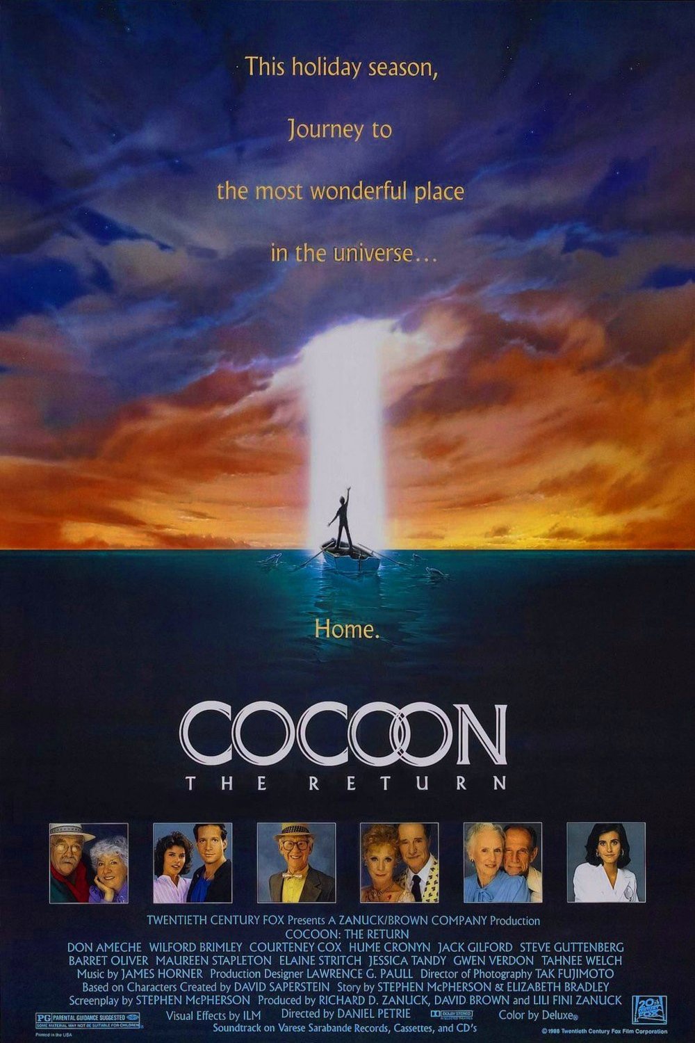 L'affiche du film Cocoon: The Return