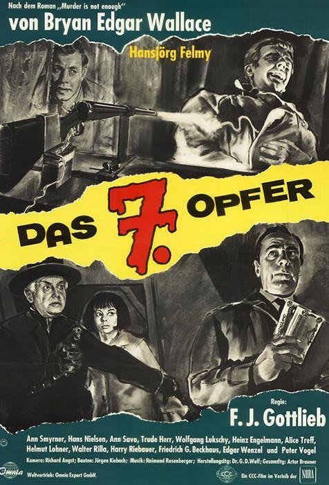 Poster of the movie Das siebente Opfer [1964]