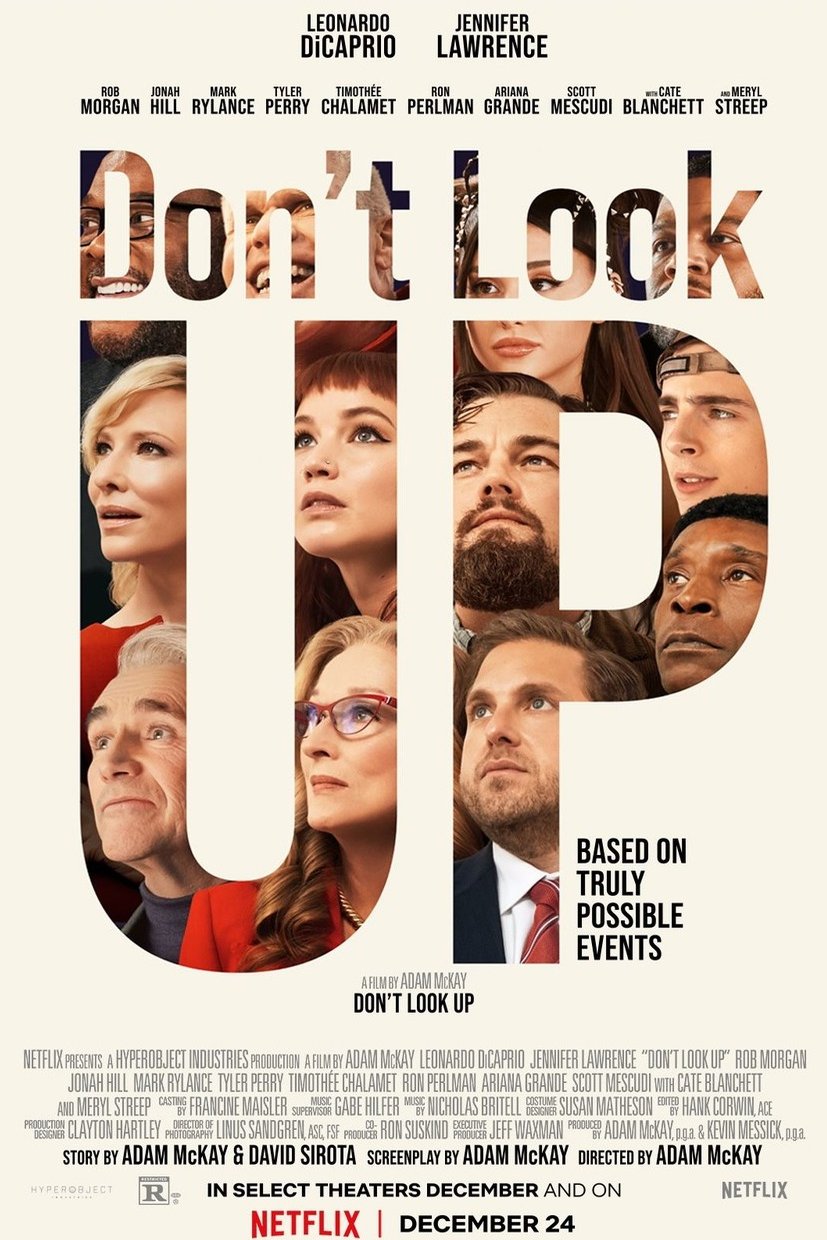 L'affiche du film Don't Look Up