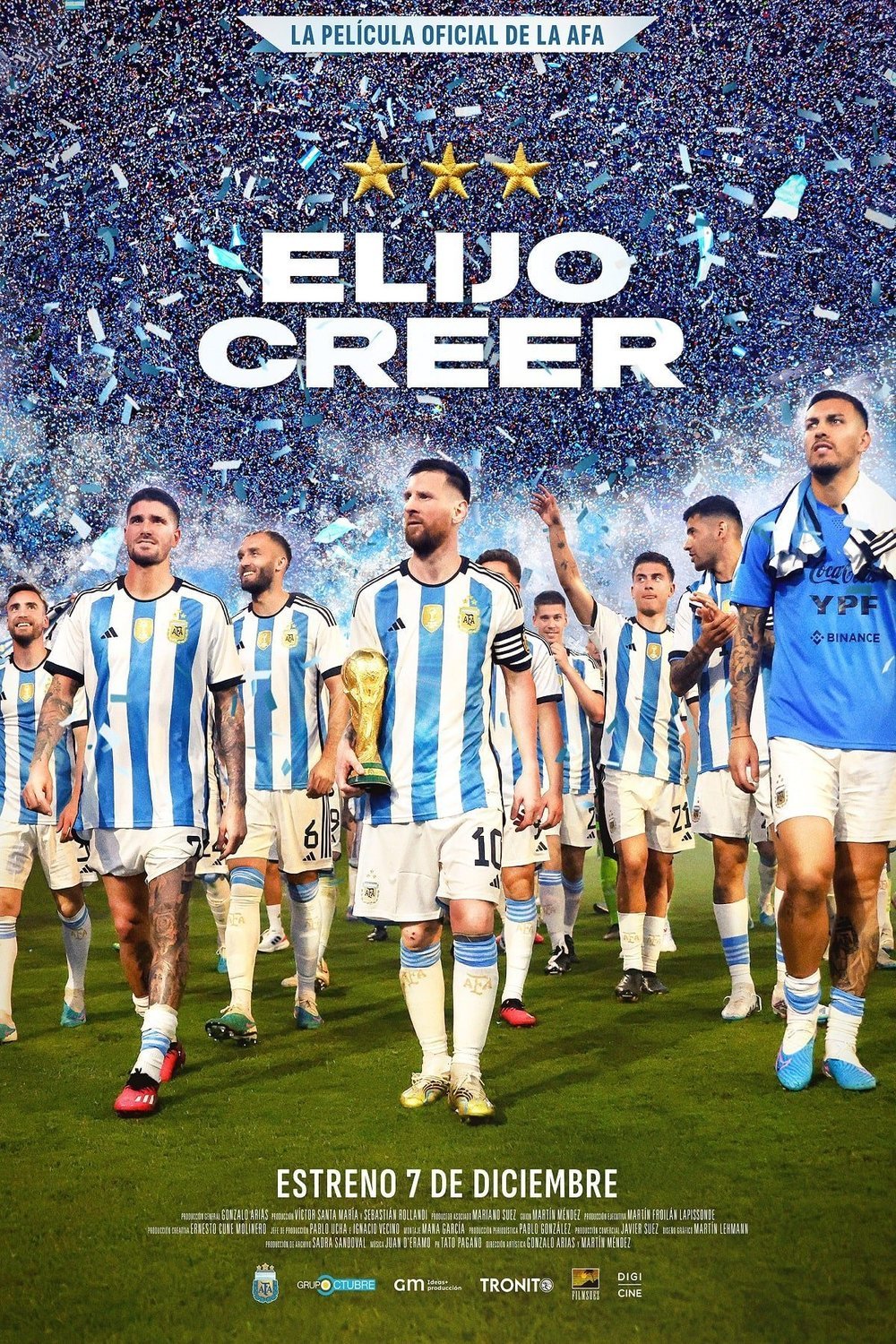 Spanish poster of the movie Elijo creer