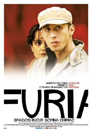Romanian poster of the movie Furia