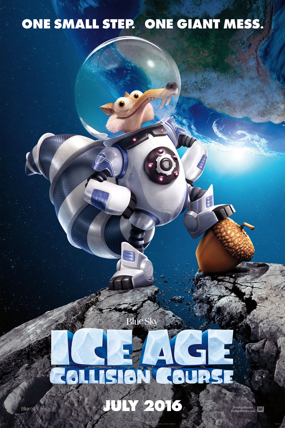 Ice Age: Collision Course Blu-ray (2016) - 3D Edition + 2D + Digital Download, 2 Discs, Cert U