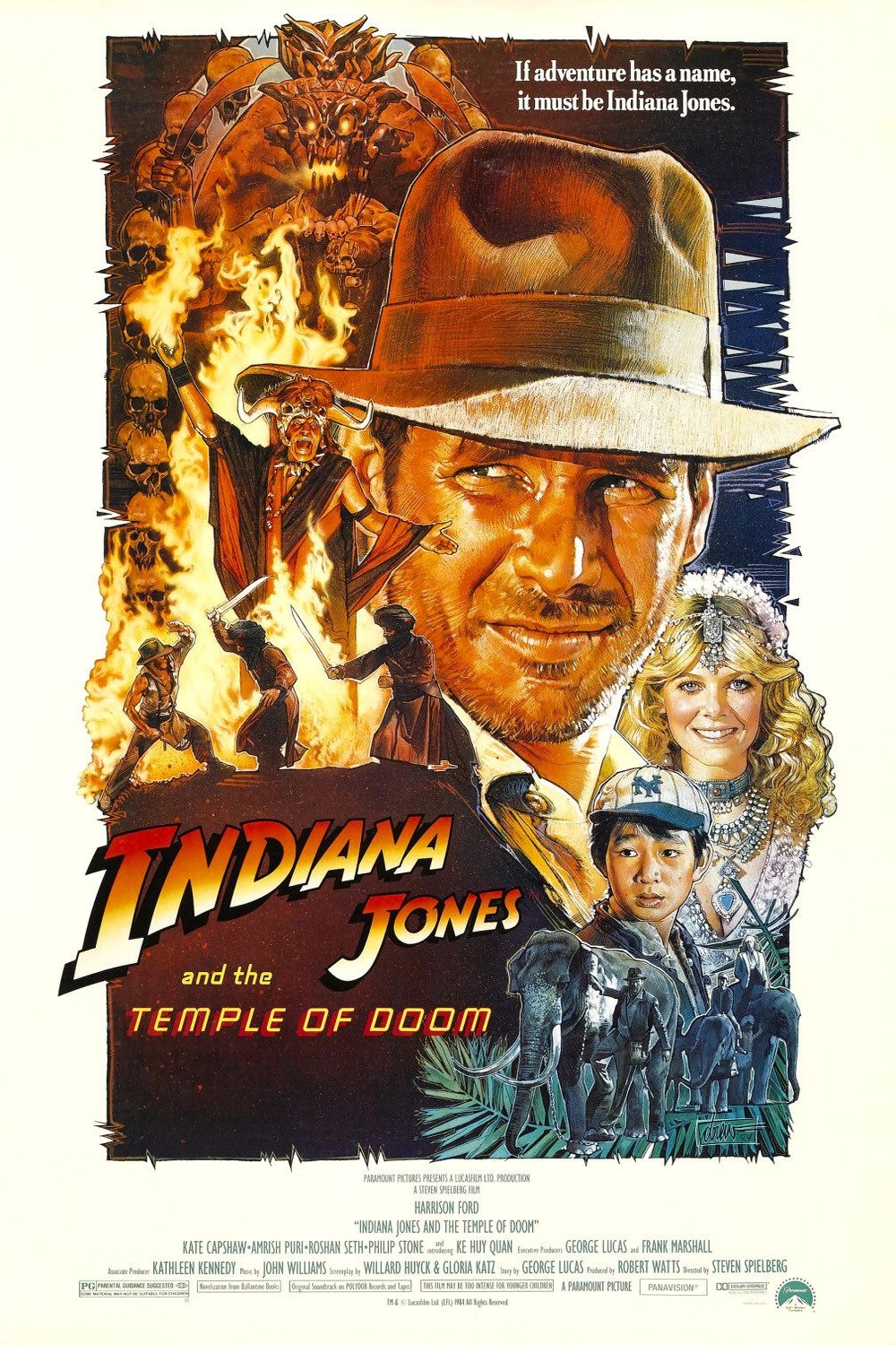 Poster of the movie Indiana Jones and the Temple of Doom