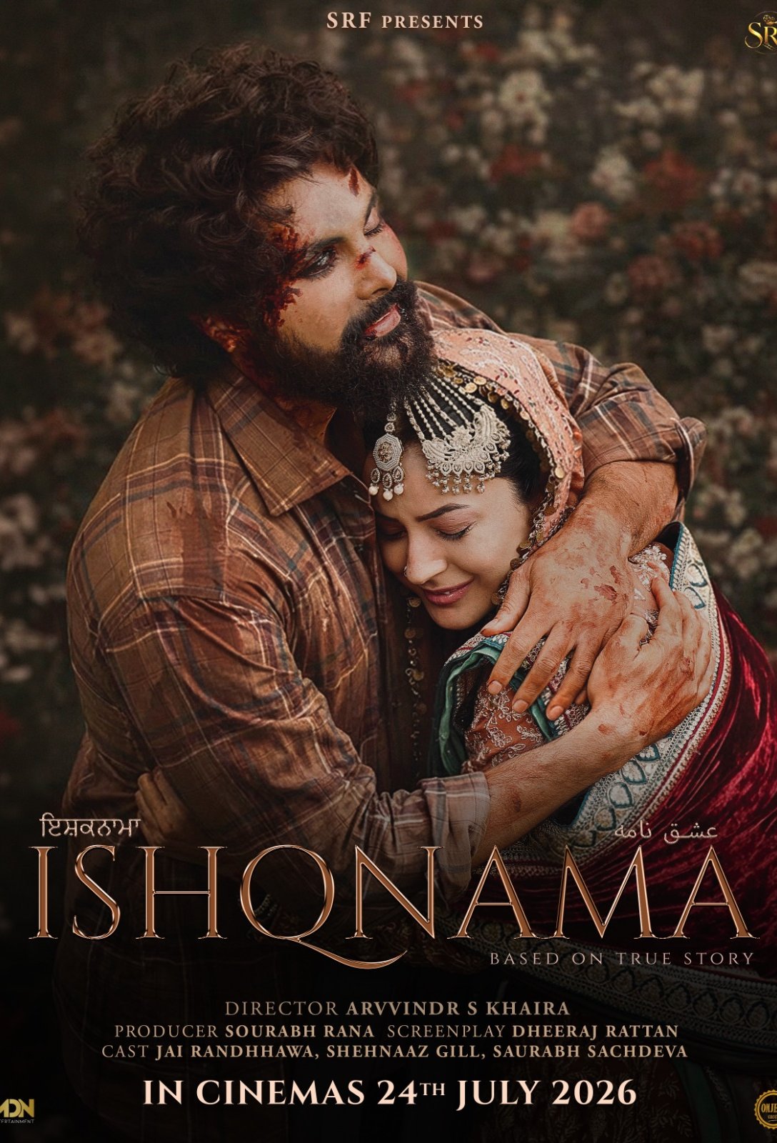 L'affiche du film Ishqnama [2026]
