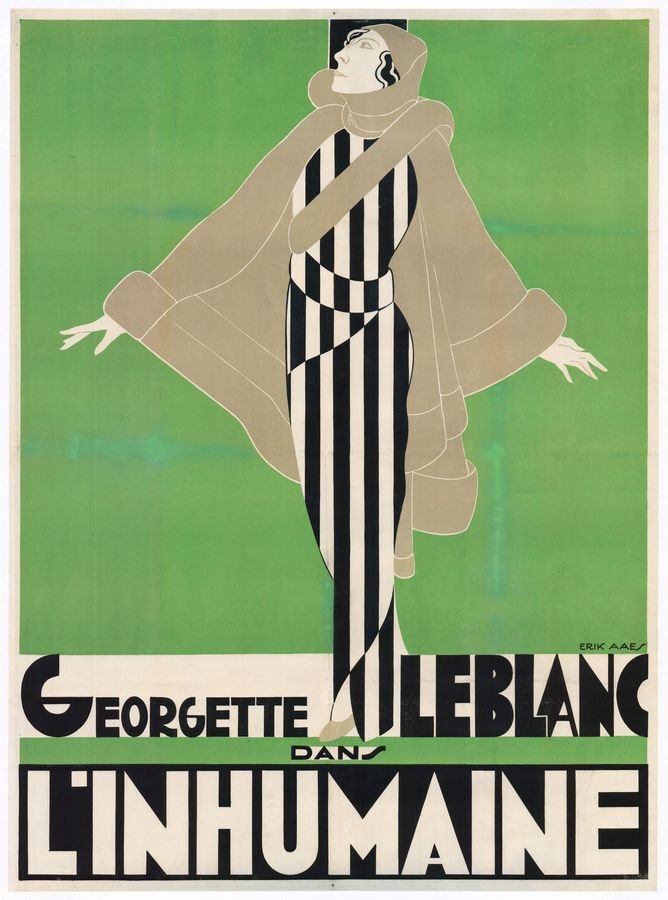 Poster of the movie L'Inhumaine [1924]