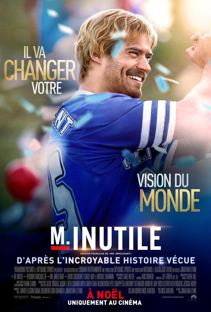L'affiche du film M. Inutile [2026]