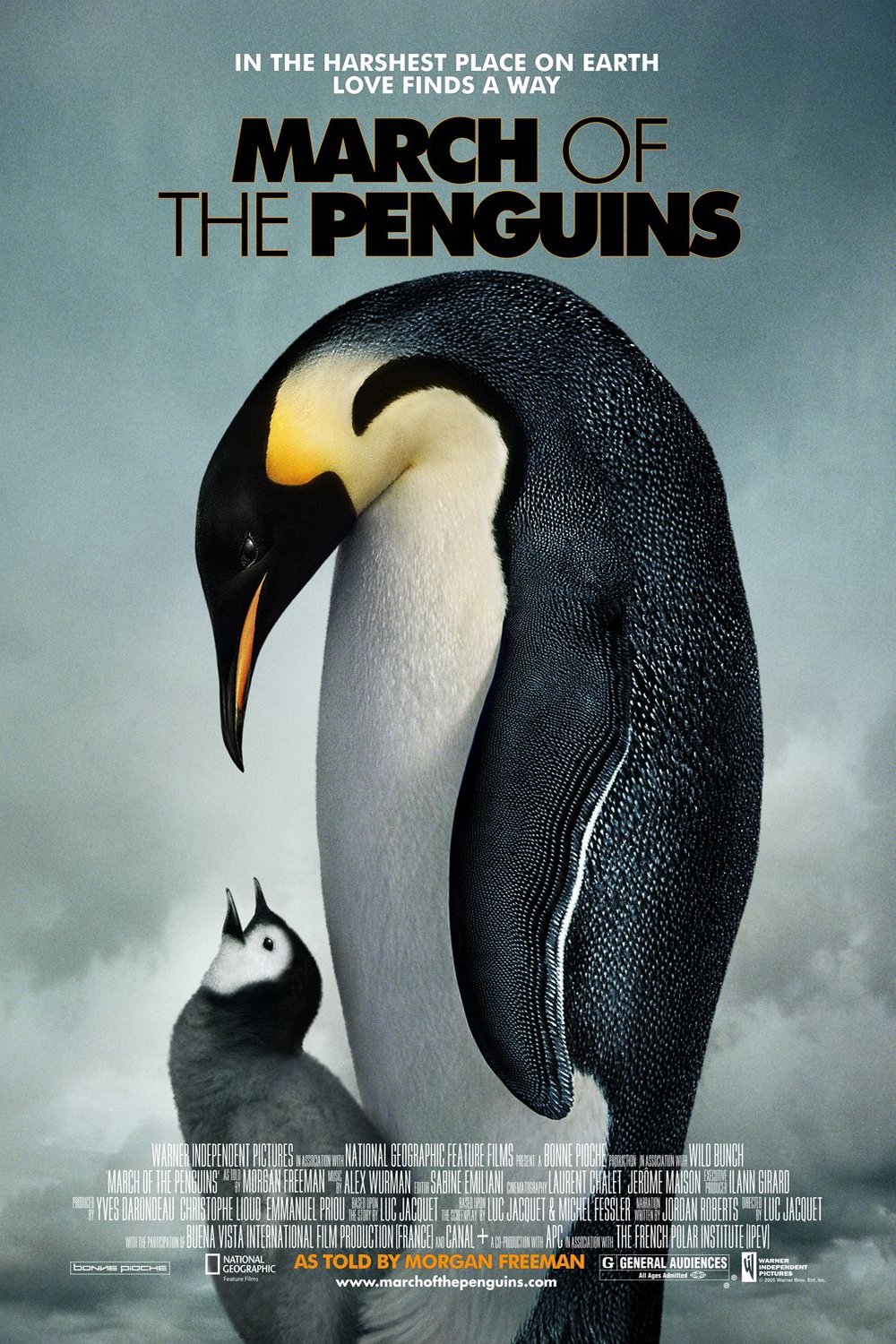 L'affiche du film March of the Penguins