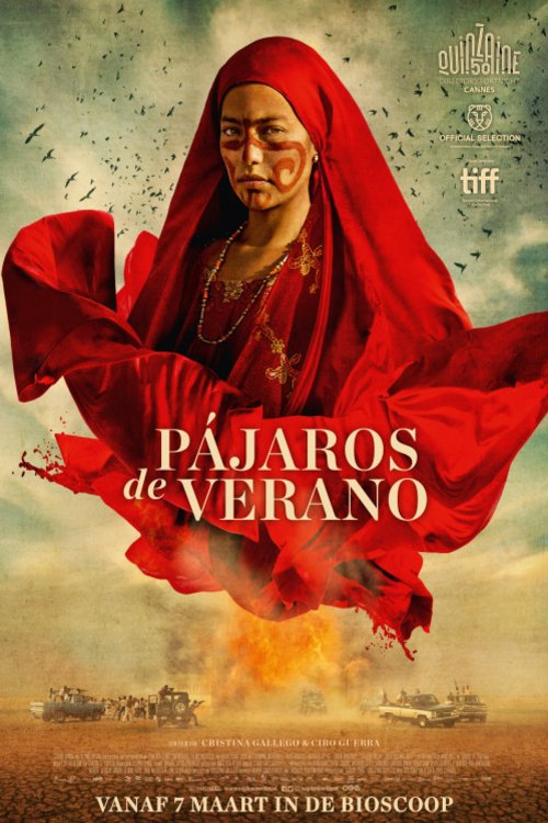 L'affiche originale du film Les Oiseaux de passage en espagnol
