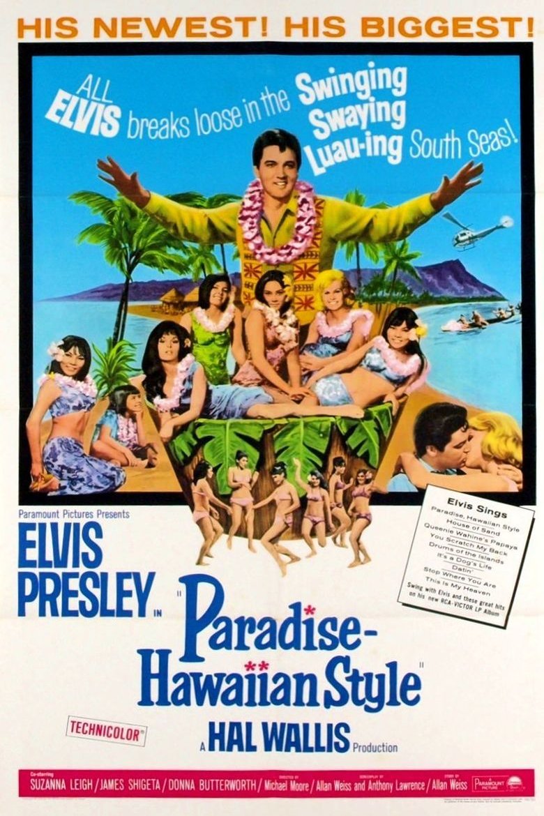 L'affiche du film Paradise, Hawaiian Style
