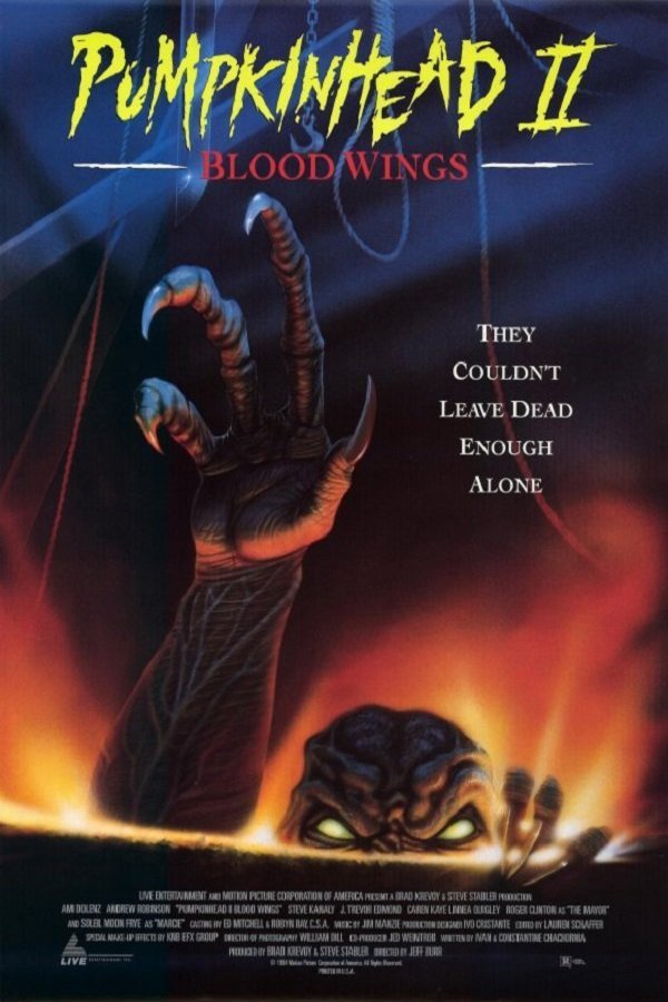 L'affiche du film Pumpkinhead II: Blood Wings