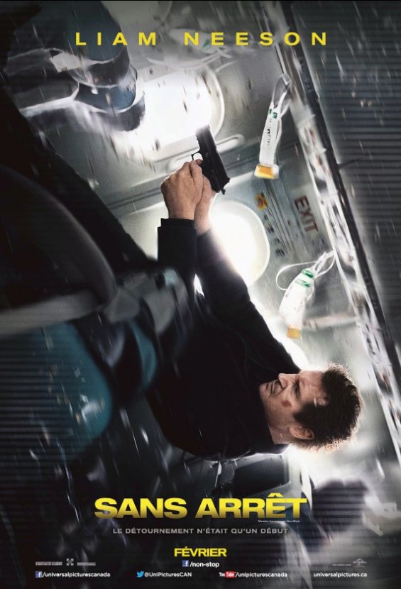 L'affiche du film Sans arrêt