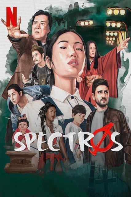 L'affiche originale du film Spectros en portugais