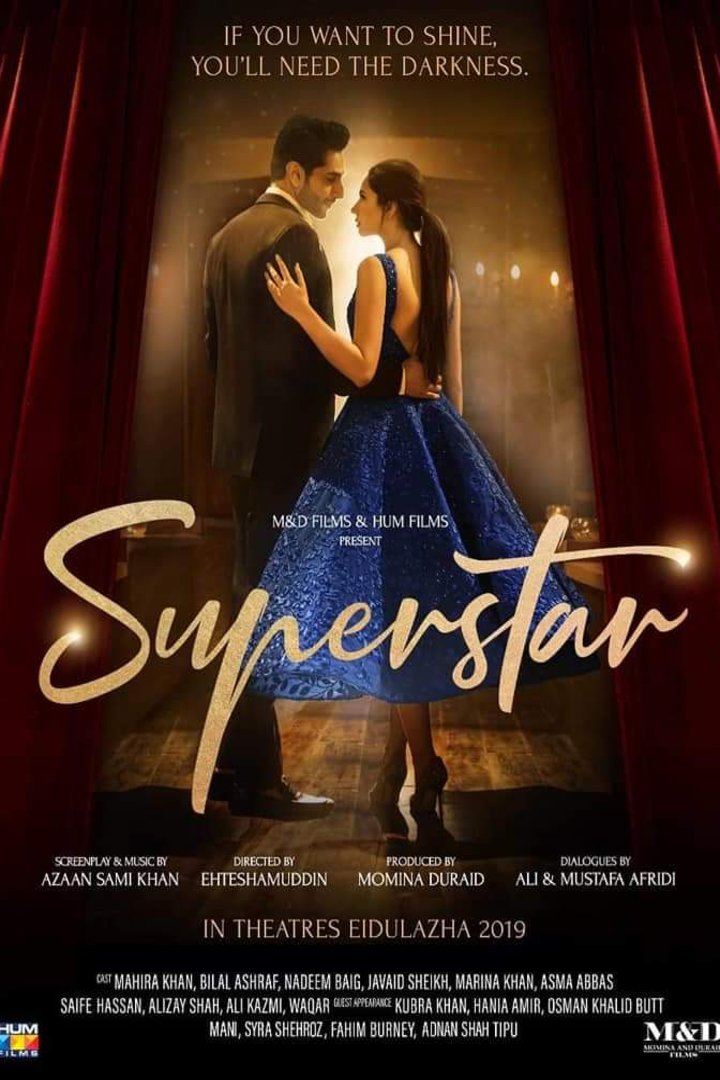 L'affiche originale du film Superstar en Ourdou