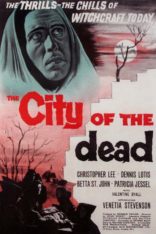 L'affiche originale du film The City of the Dead en anglais
