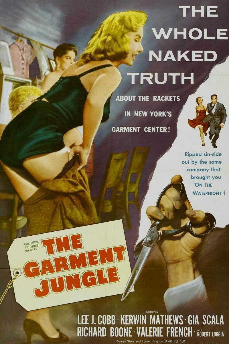 L'affiche du film The Garment Jungle