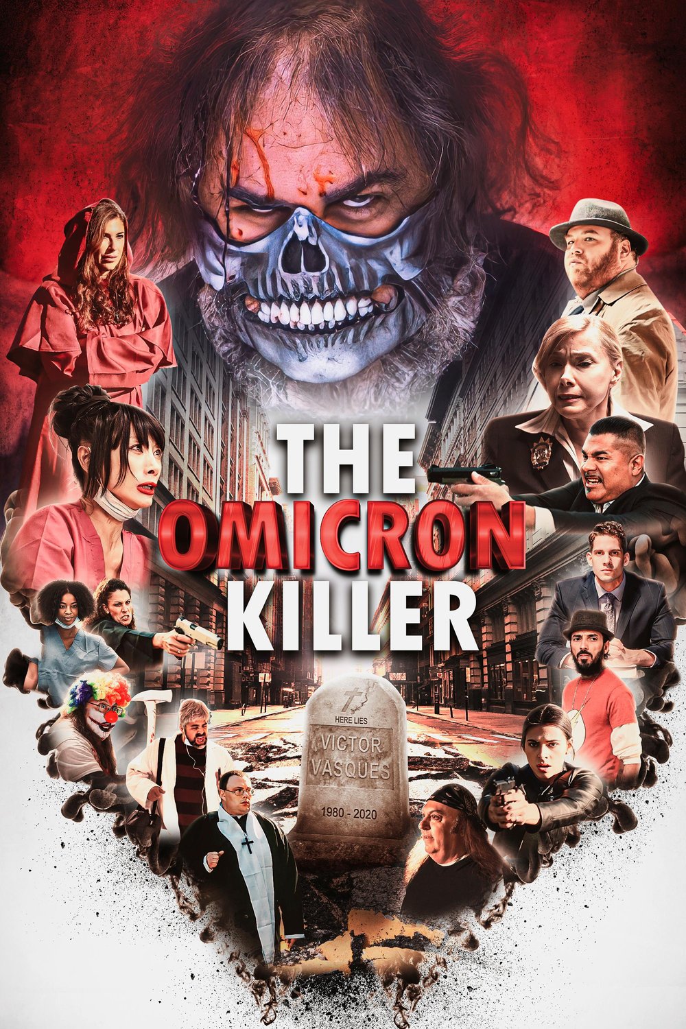 L'affiche du film The Omicron Killer