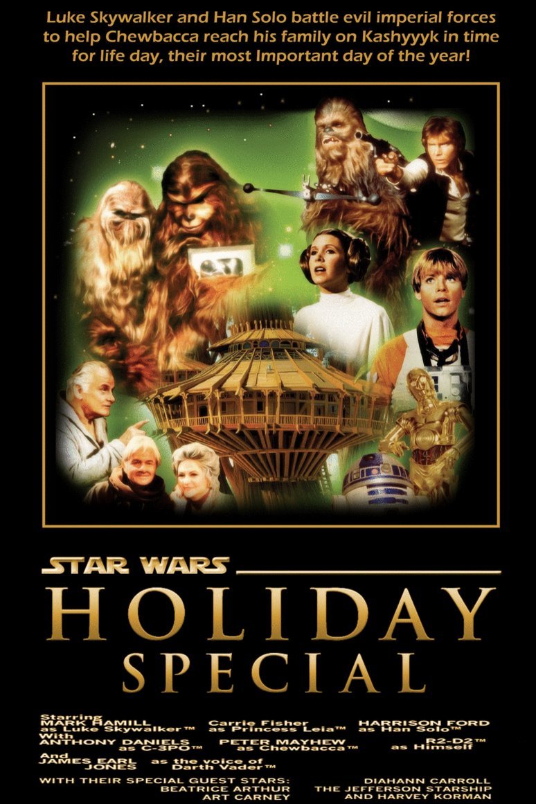 L'affiche du film The Star Wars Holiday Special