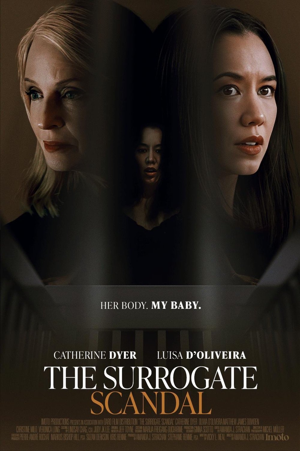 Poster of the movie The Surrogate Scandal [2023]
