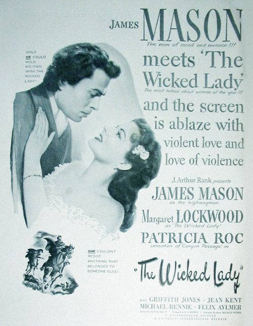 L'affiche du film The Wicked Lady