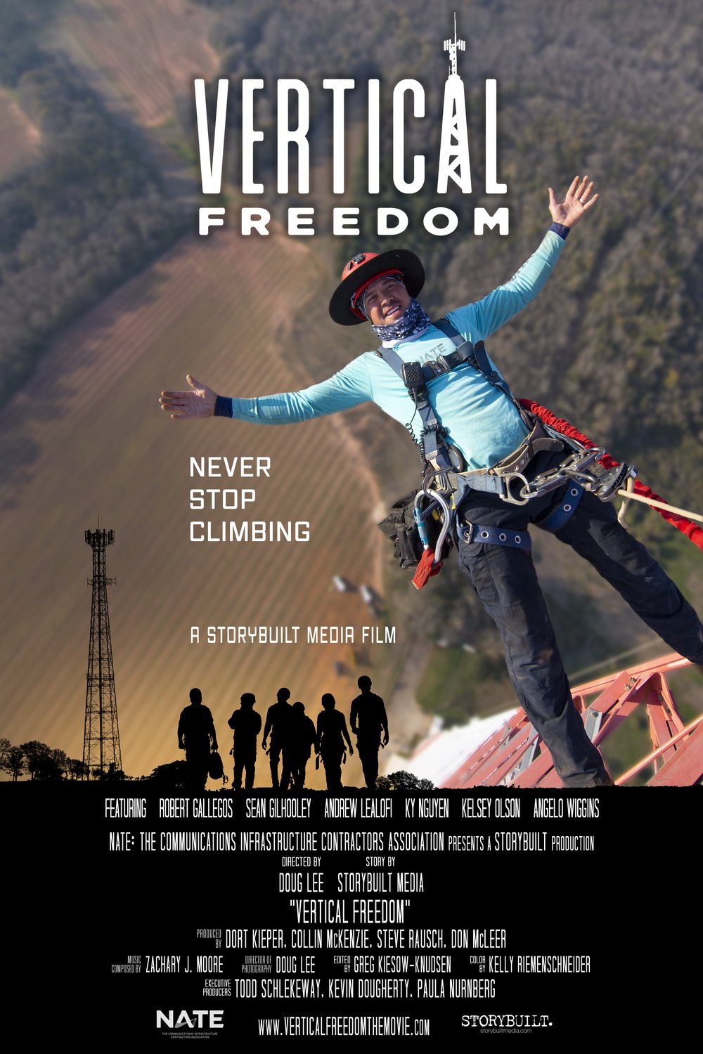 L'affiche du film Vertical Freedom [2022]