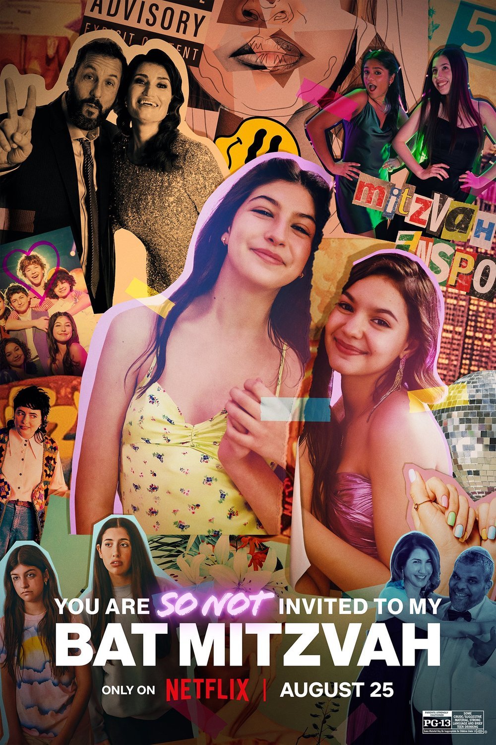 L'affiche du film You Are So Not Invited to My Bat Mitzvah [2023]