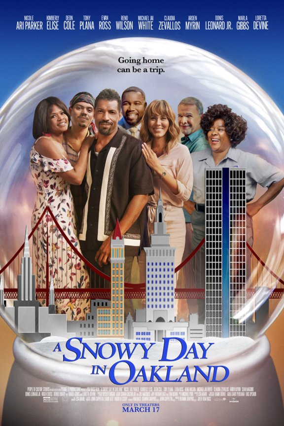 L'affiche du film A Snowy Day in Oakland