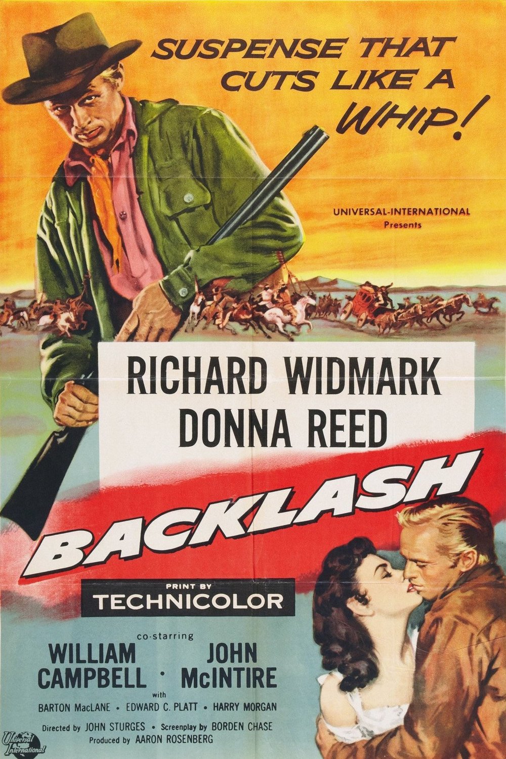 L'affiche du film Backlash