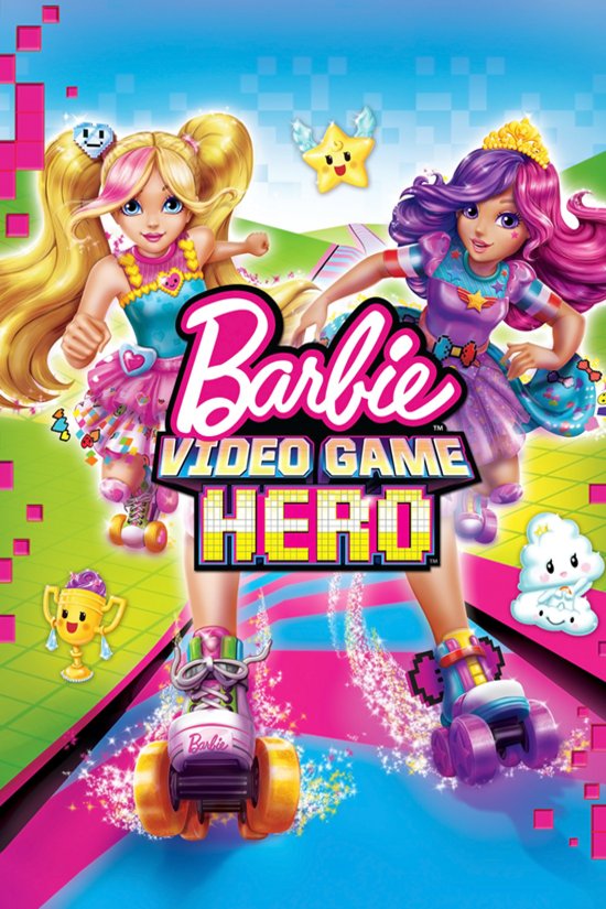 L'affiche du film Barbie Video Game Hero