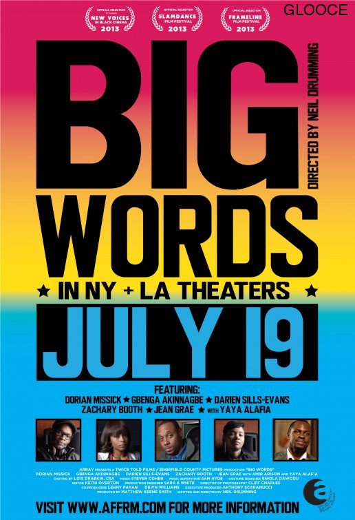 L'affiche du film Big Words