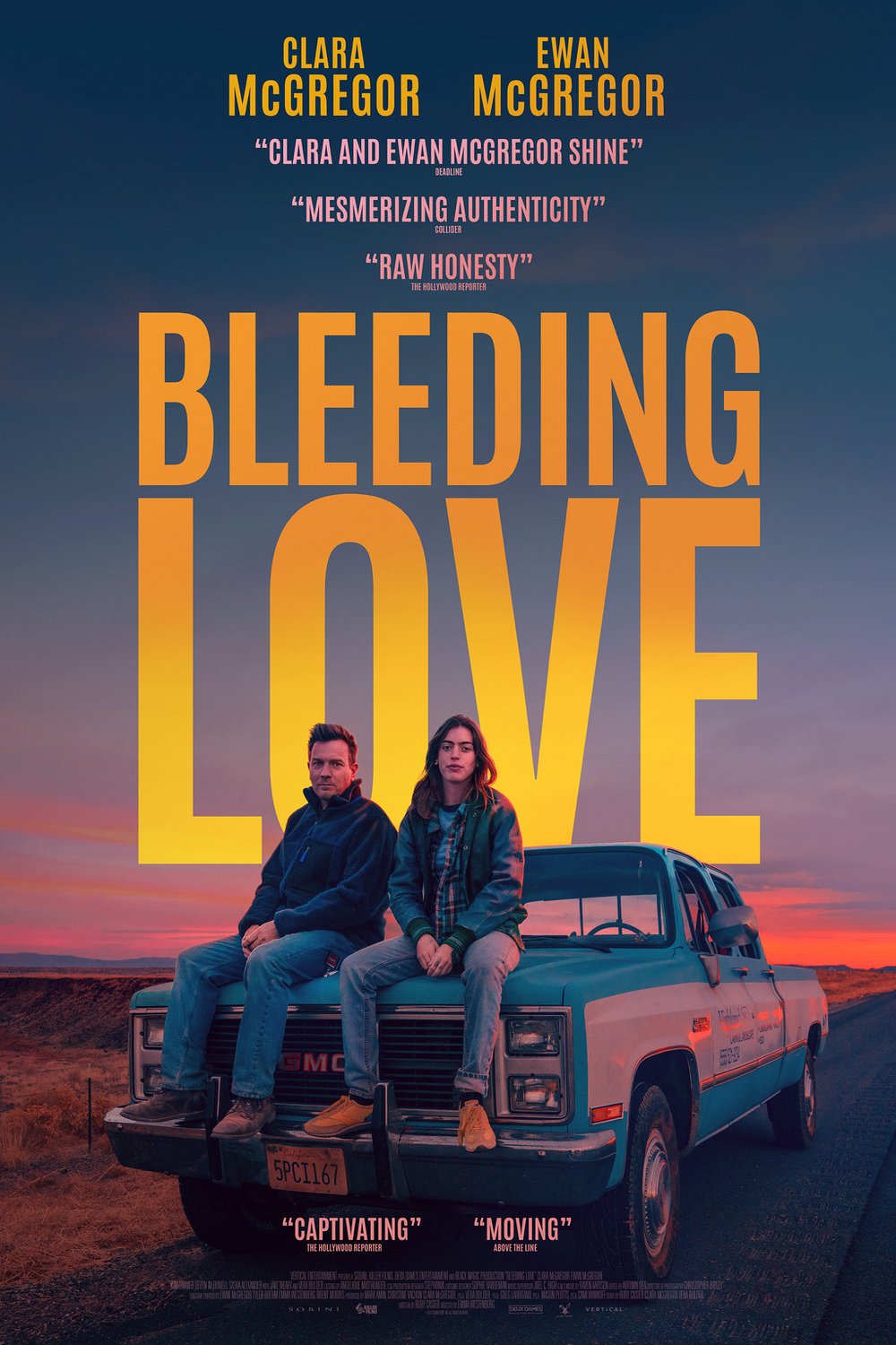 L'affiche du film Bleeding Love