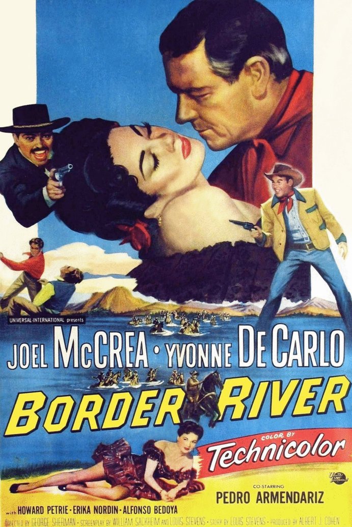 L'affiche du film Border River
