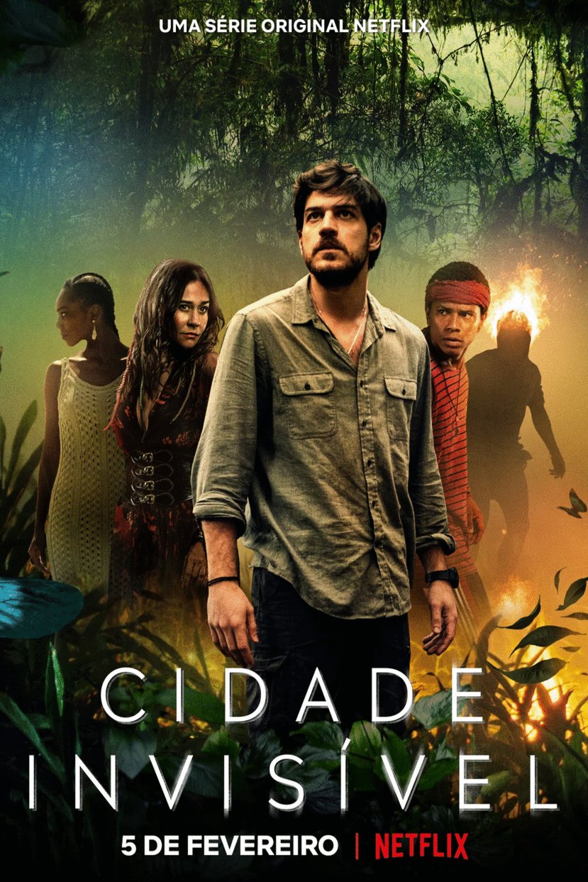 L'affiche originale du film Cidade Invisível en portugais