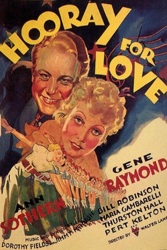 L'affiche du film Hooray for Love