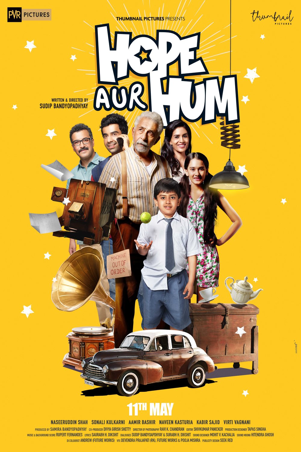 Hindi poster of the movie Hope Aur Hum