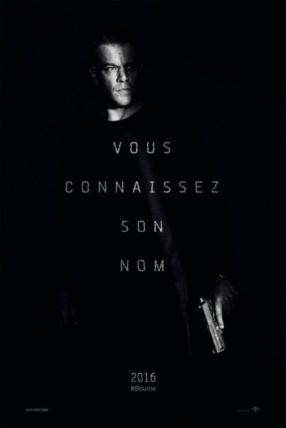 L'affiche du film Jason Bourne v.f.