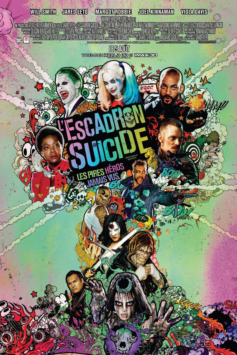 L'affiche du film L'Escadron Suicide