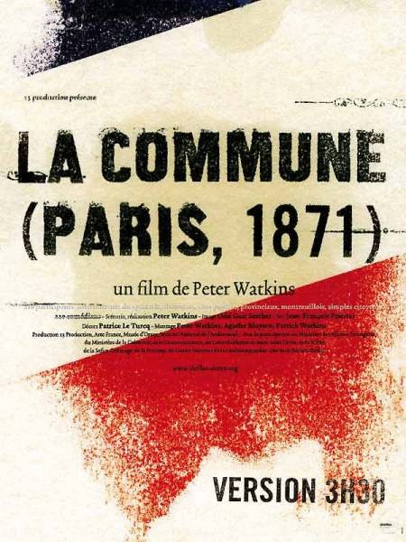 L'affiche du film La Commune Paris, 1871