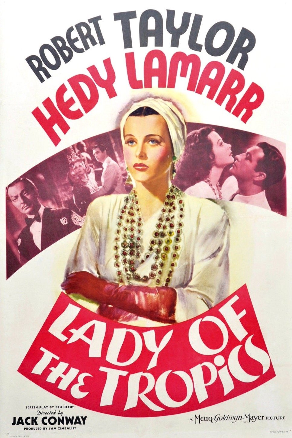 L'affiche du film Lady of the Tropics