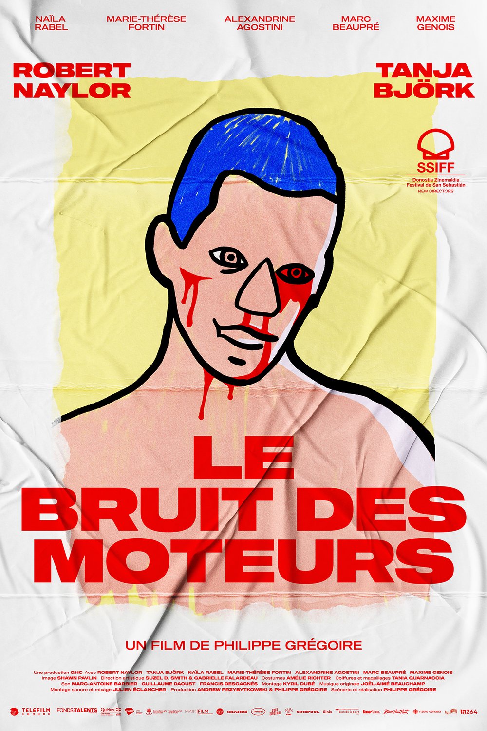 L'affiche du film Le bruit des moteurs [2021]
